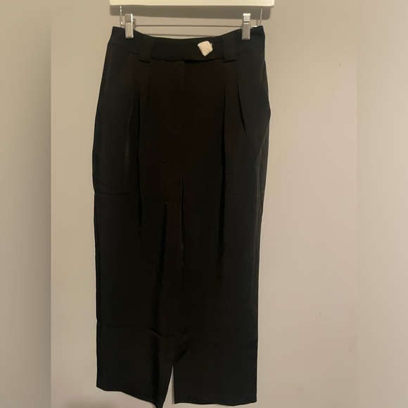 NWT Endless Rose Black Pocketed Trouser Pants size medium - Picture 1 of 4